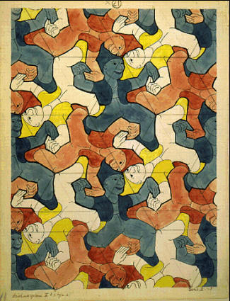 (Symmetry #21 - M. C. Escher)